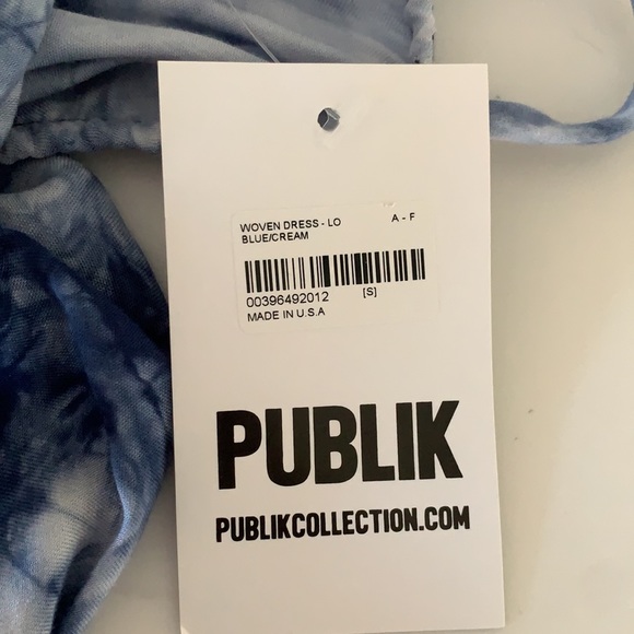 Publik Tie Dye Maxi Dress - Picture 5 of 6